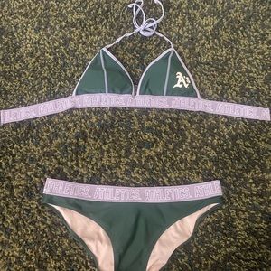 XL Oakland A’s Swimsuit Bikini